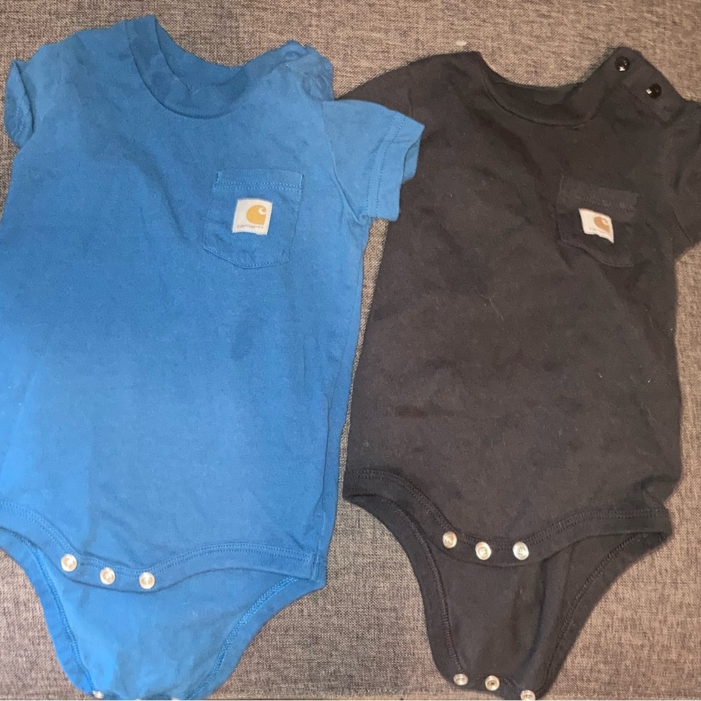 Carhartt baby onesies